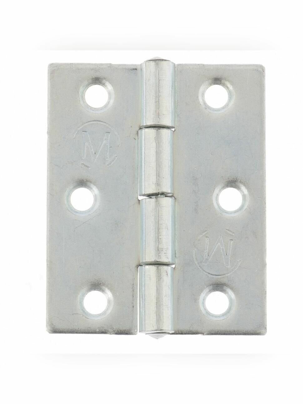 Петля карточная 50 х 40 мм цинк 4 шт Россия