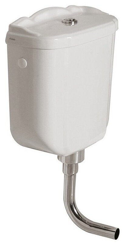 Globo Paestum бачок PA114. BI+BA007 на низкой трубе