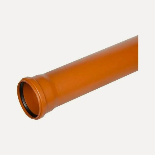 Изображение товара Труба для наружной канализации Политэк из ПП 110х3.4х2000 мм 20001102