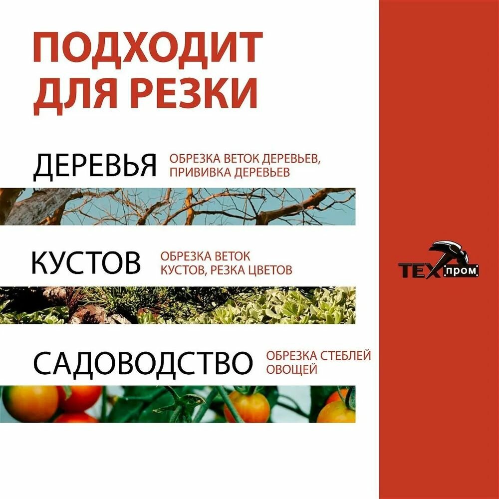 Секатор прививочный садовый техпром — фото 1