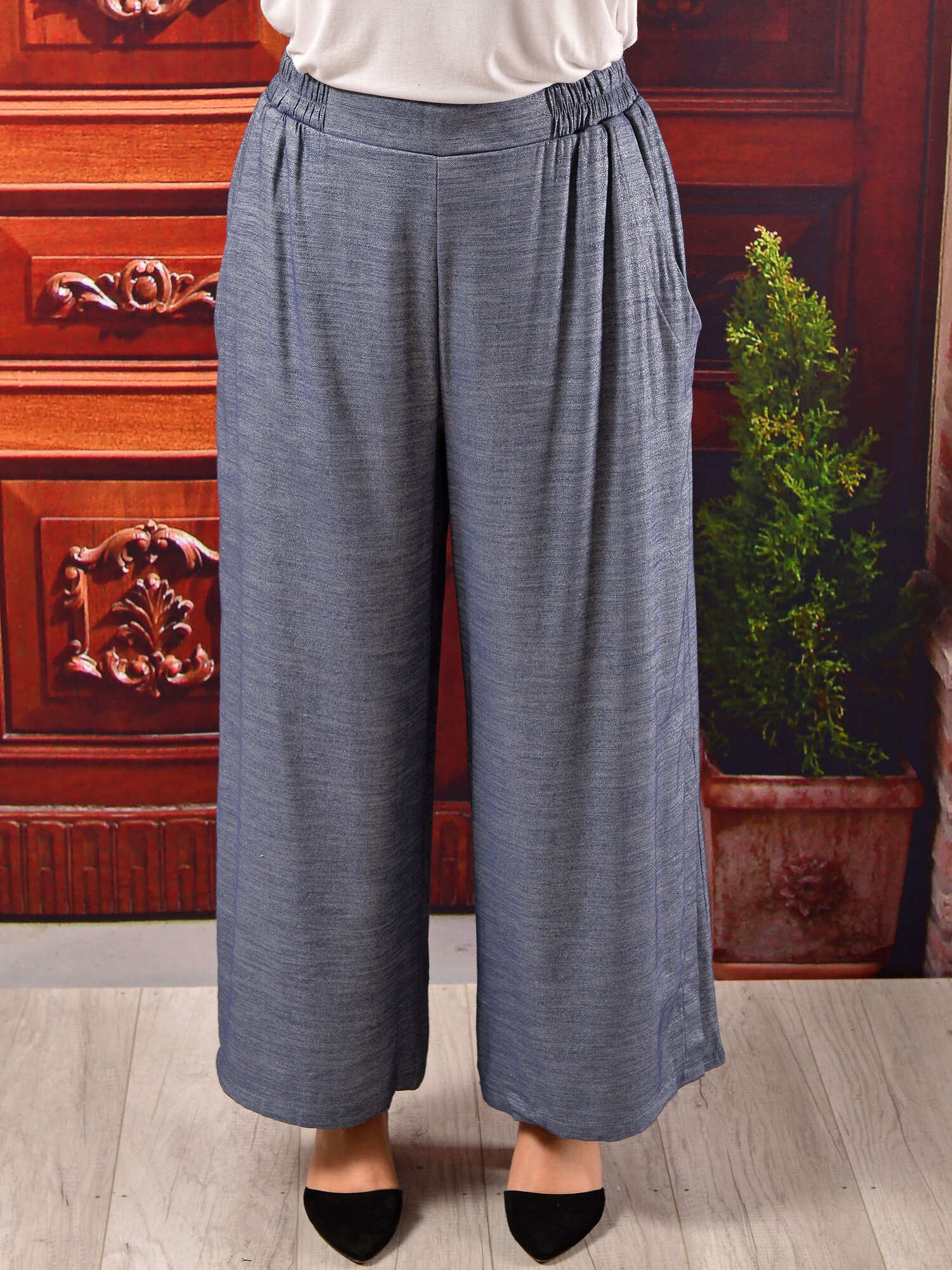 Брюки Darkwin, размер 60-62, голубой — фото 1