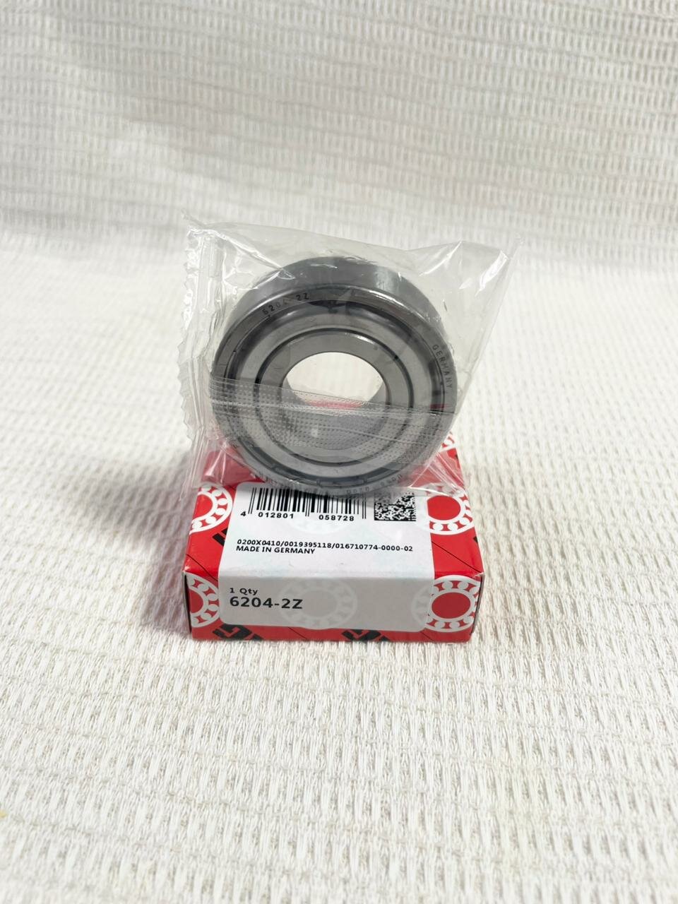 Подшипник FAG 6204 2Z 20*47*14 мм Германия