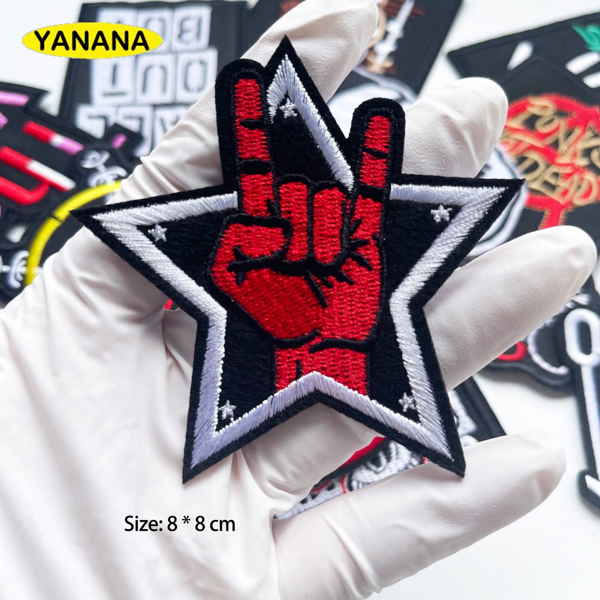 Железная нашивка YANANA панк-рок группа