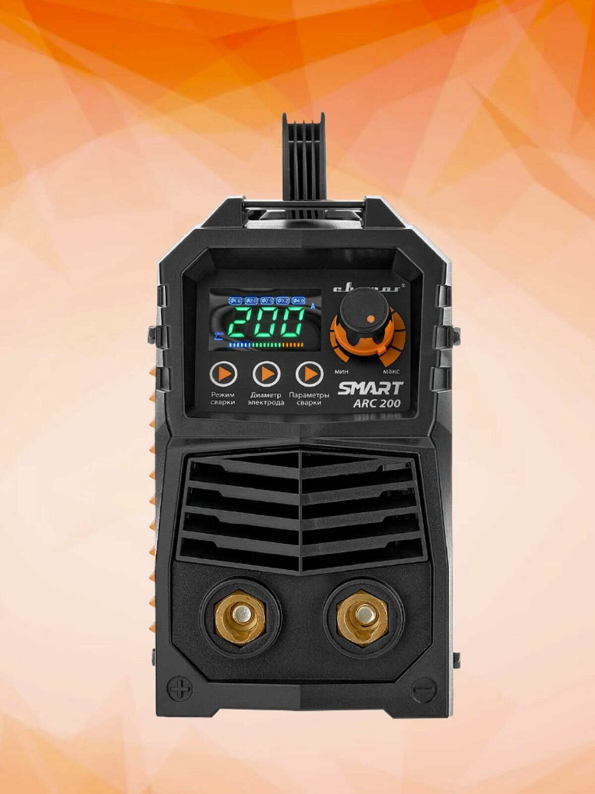 Сварочный аппарат Сварог "REAL SMART ARC" 200 Z28303, ручная дуговая MMA, аргонодуговая TIG сварка, 200А — фото 1