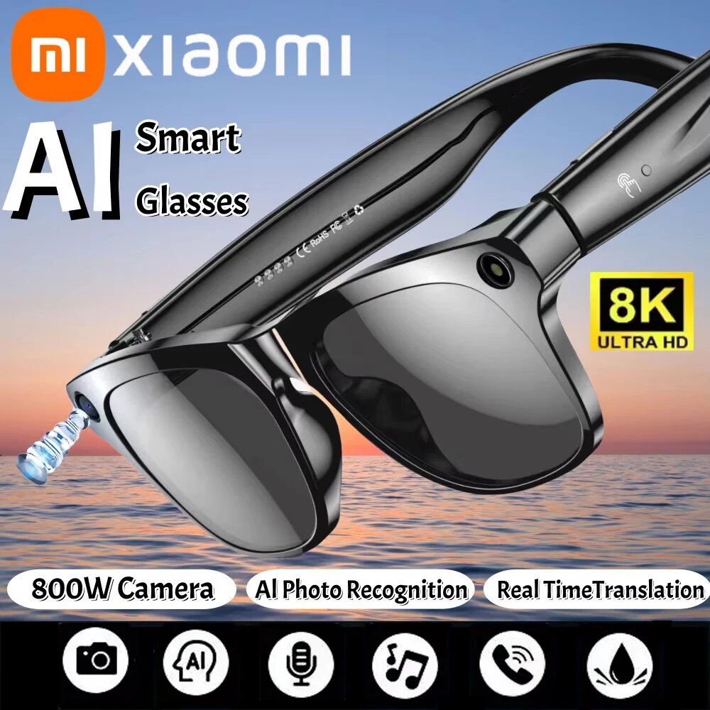 Картинки MIJIA Touch-controlled AI smart glasses Black