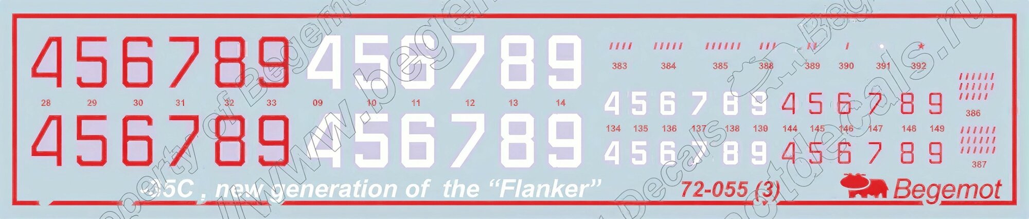 Декаль на С_ухо_й С_у-35С. Масштаб 1:72 — фото 1