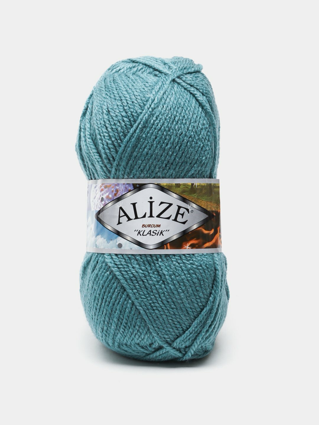 Пряжа для вязания Alize Burcum Klassik, однотонная