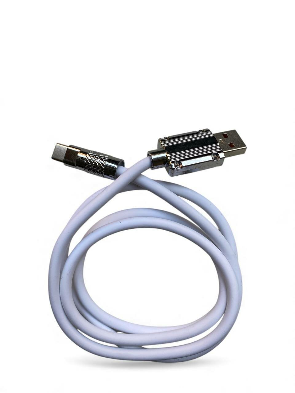 Кабель быстрой зарядки 1 м, Type-C на USB-A, прочный и надёжный