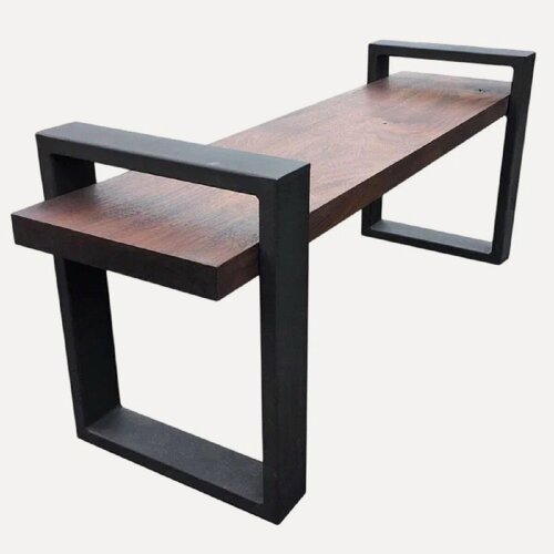 Изображение товара Лавочка "Вечерний Город" Mangal-Market, уличный стиль, 120x40x40 см