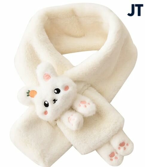 Шарф  Осень-зима 2025 для женщин150х20 см универсальный бежевый