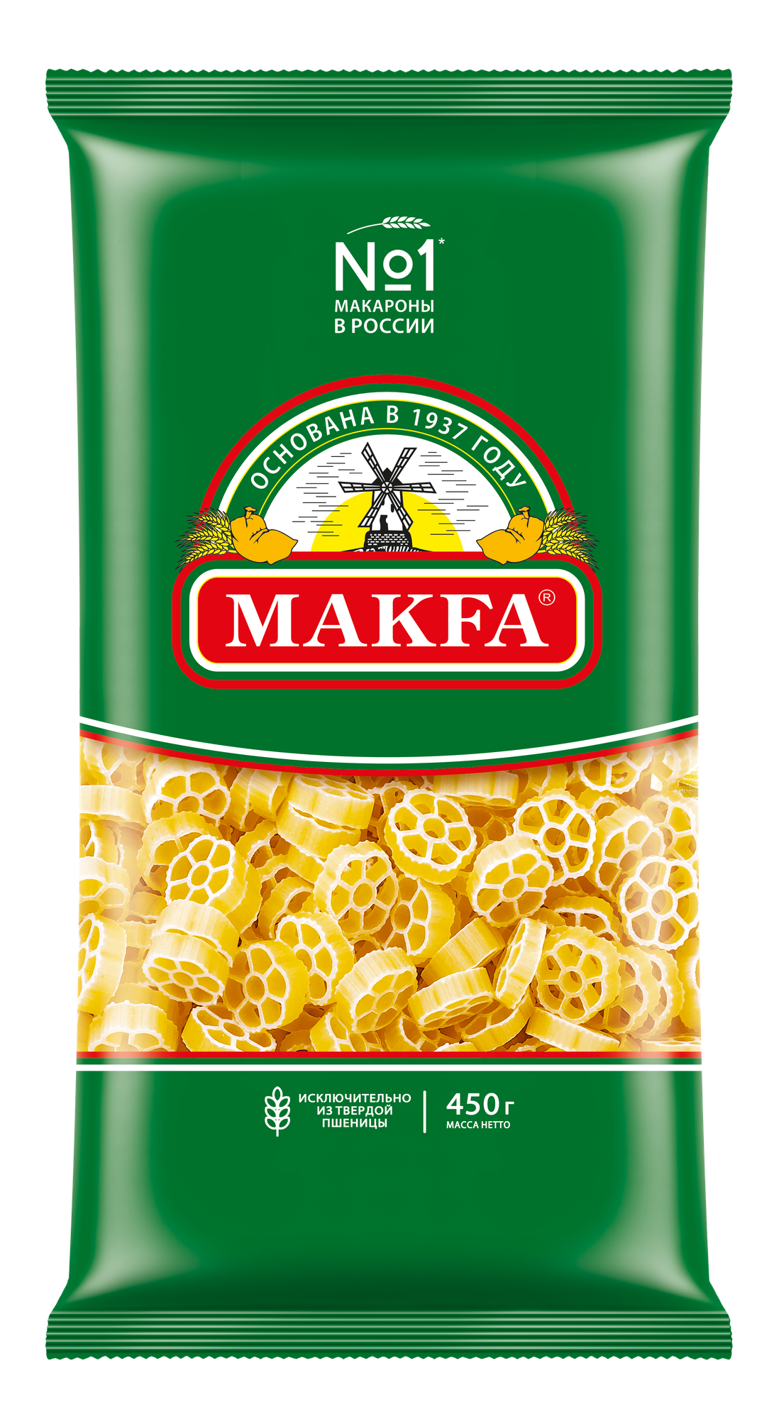 Makfa макароны цветочки (fiori), 450 г