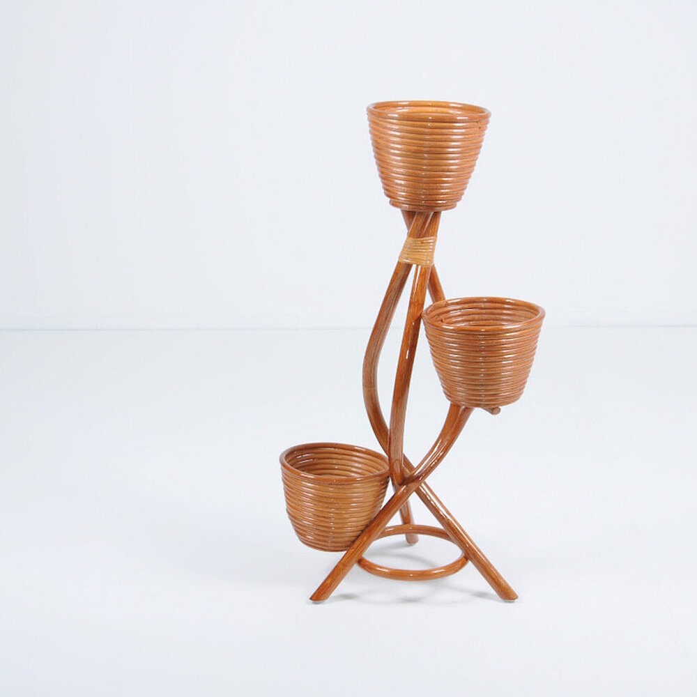 Цветочница Vinotti 15 29  Цвет  коньяк