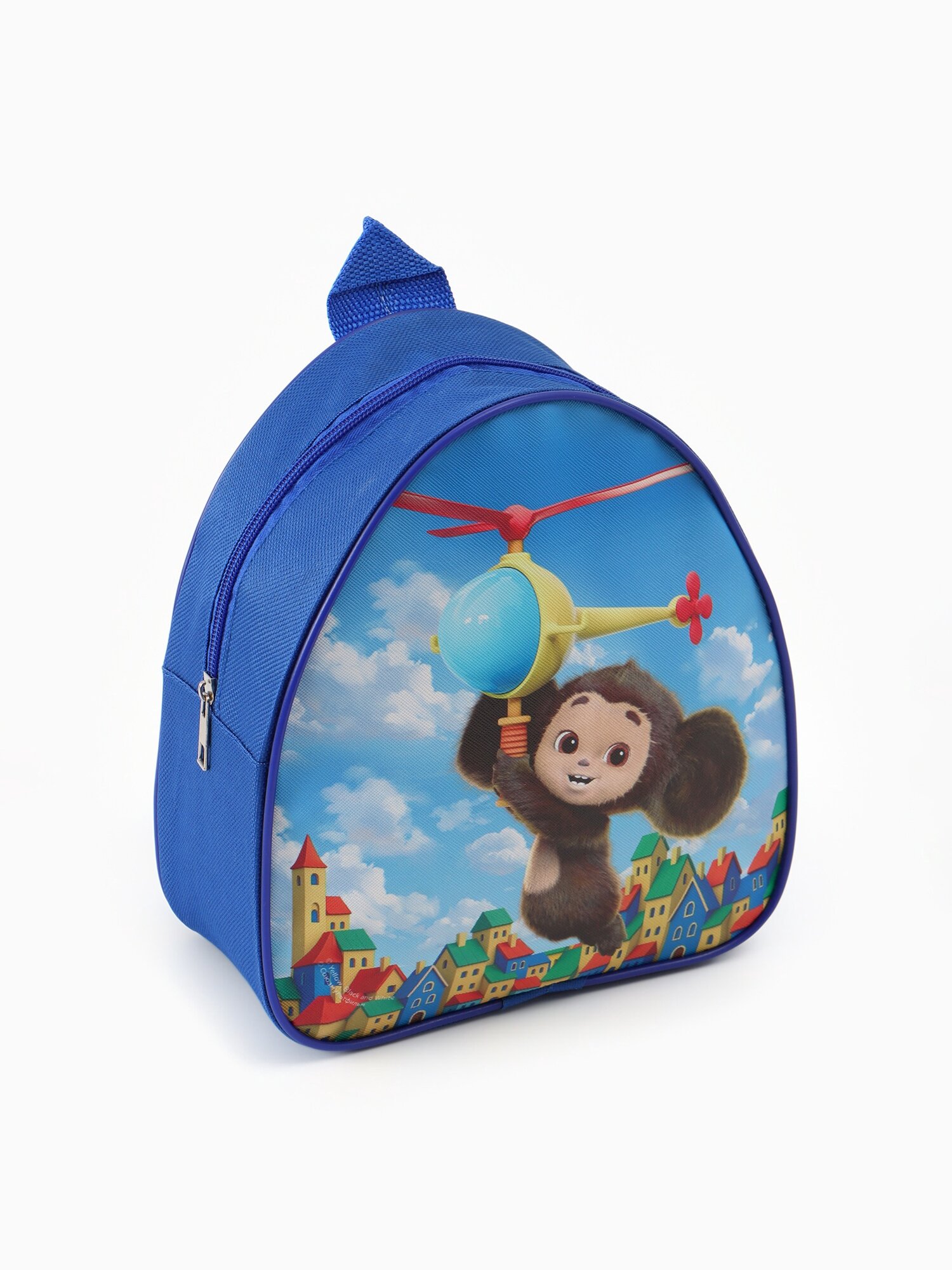 Рюкзак детский "Город", 21 х 23 х 10 см, чебурашка, искусственная кожа