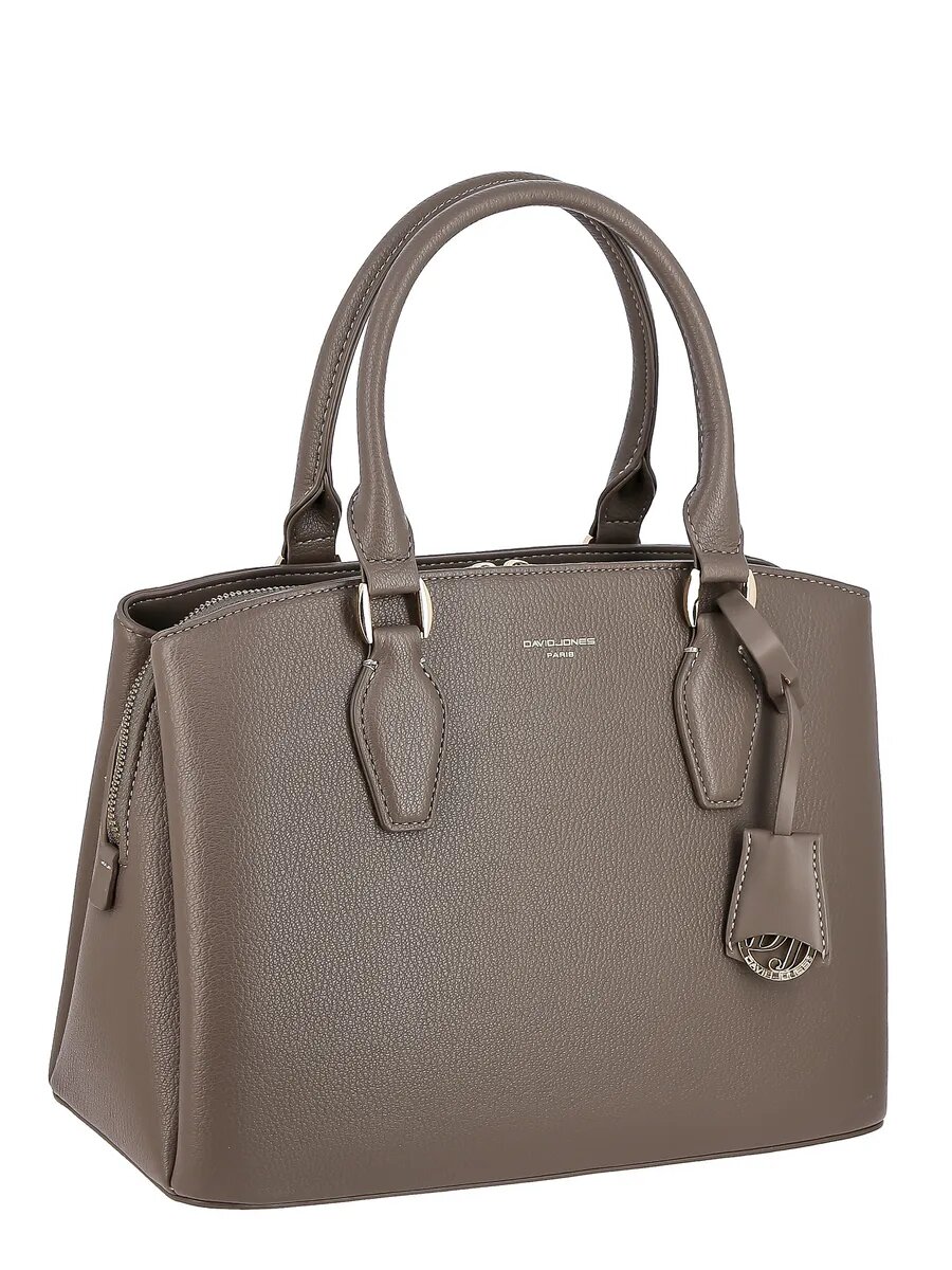 Сумка тоут DAVID JONES, серо-коричневый — фото 1