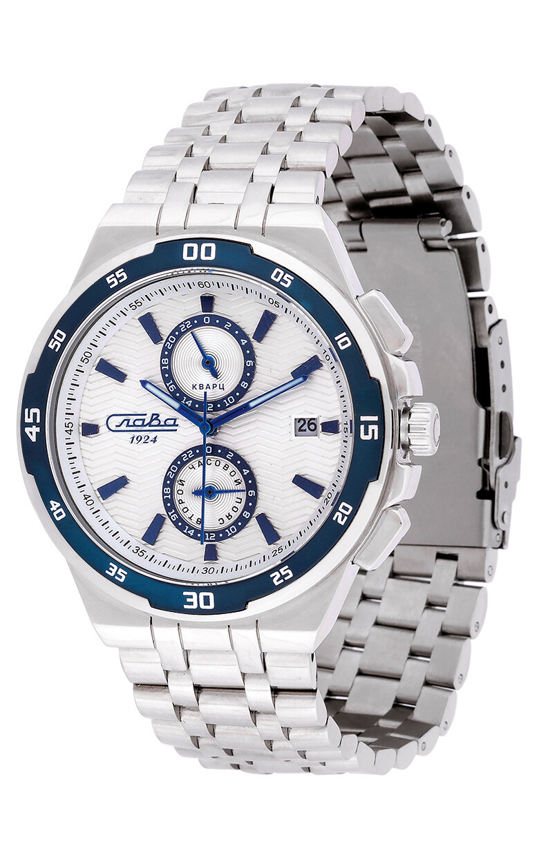 Наручные часы Слава Традиция, белый — фото 1