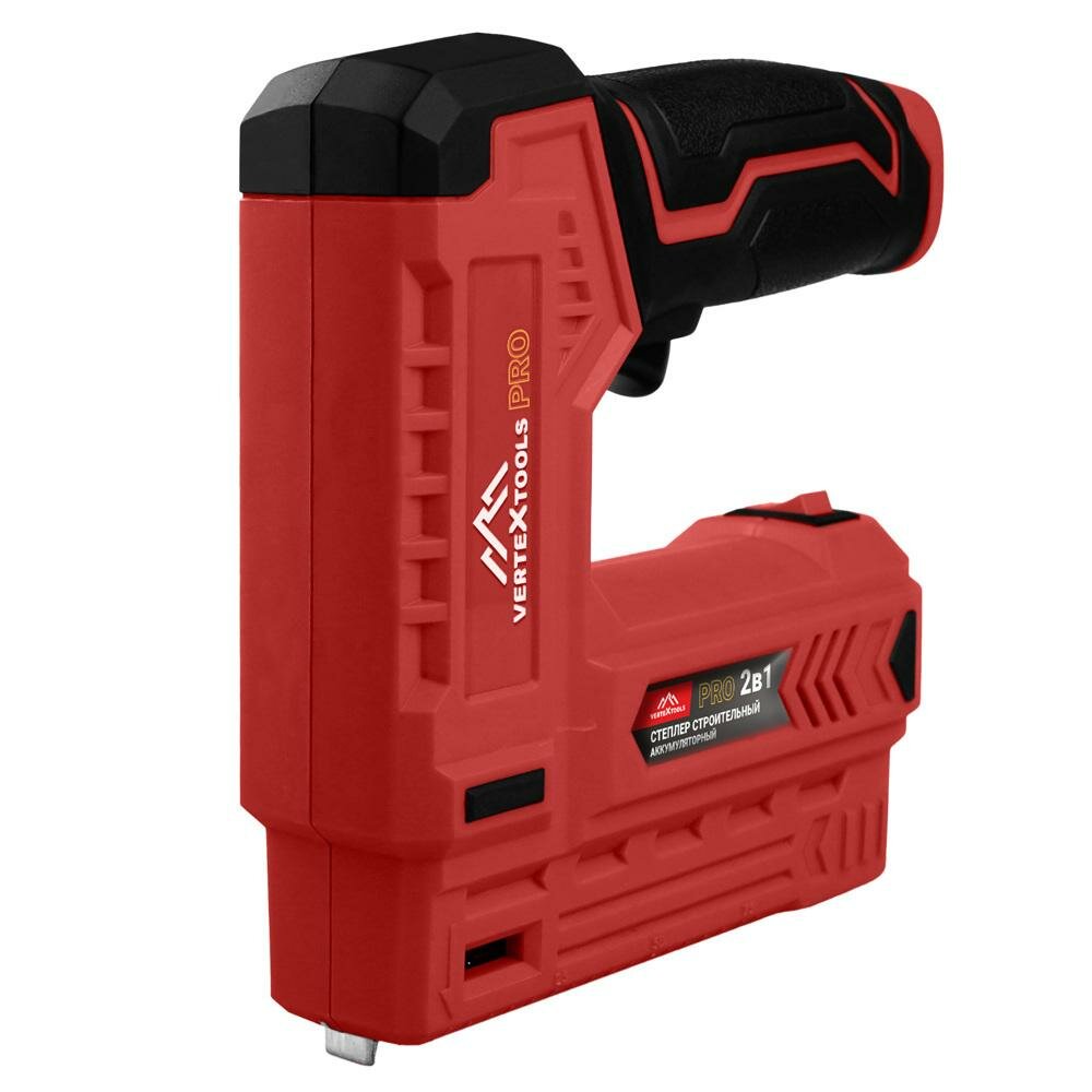 Степлер аккумуляторный Vertextools 0043-09, 3.7 В Li-Ion 2 Ач — фото 1