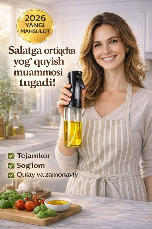 Пищевой распылитель-бутылка для масла, уксуса и различных соусов, удобный кухонный спрей