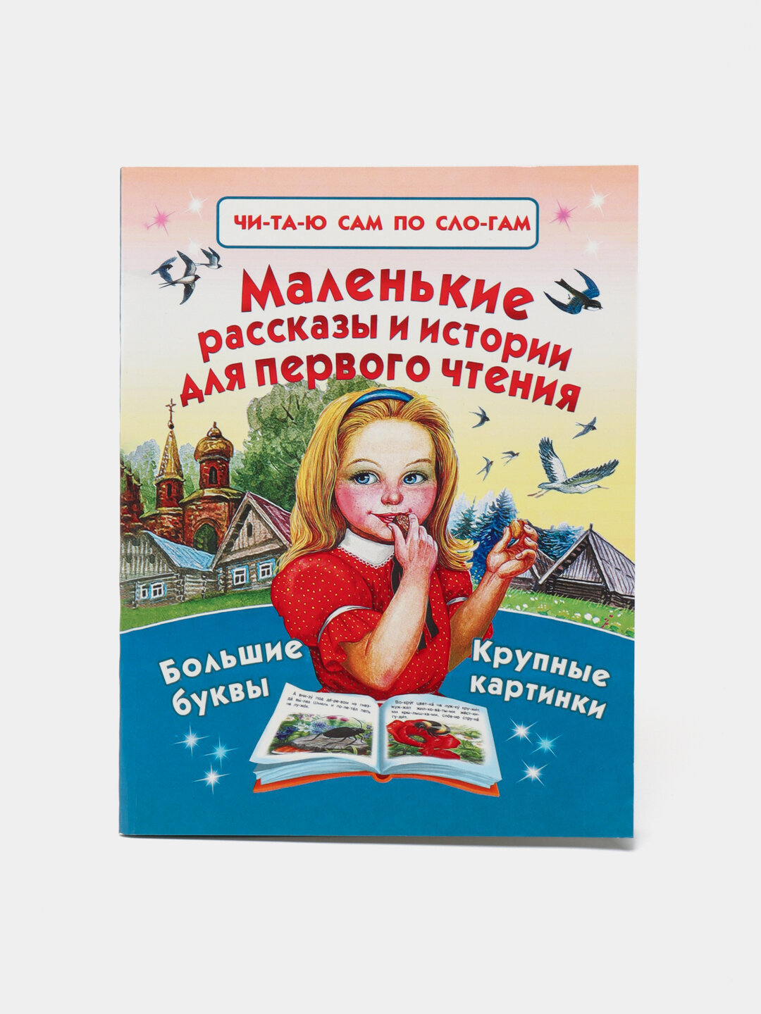 Читаю сам по слогам, маленькие рассказы и истории для первого чтения