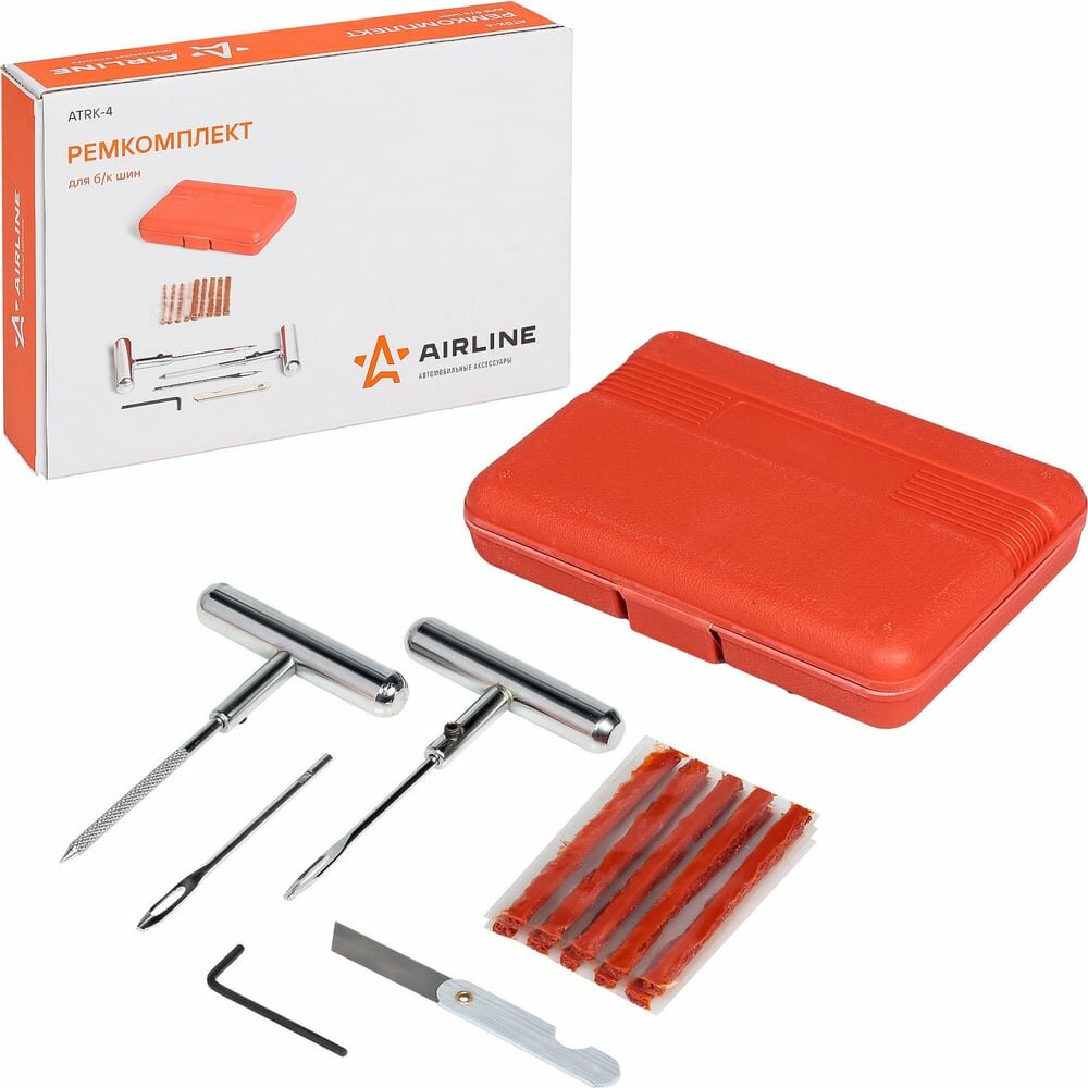 Ремкомплект для б/к шин Airline ATRK-4