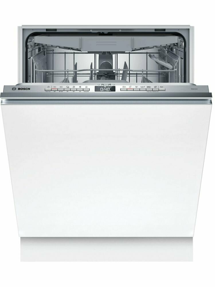 Встраиваемая посудомоечная машина Bosch SMV4HVX07E (серебристый)