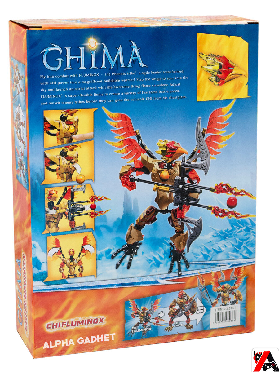 Конструктор Легенды Чимы ЧИ Фламинокс — фото 1