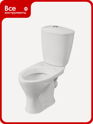 Изображение товара Унитаз-компакт Santeri версия, к/в, 1-реж, сид. Ппворотынск 411460 1P4015S0000BF, быстрого монтажа