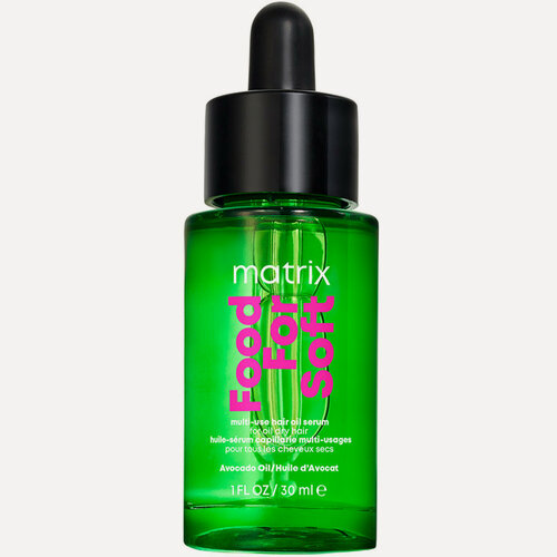 Изображение товара Многофункциональное масло-сыворотка Matrix Cosmetics Food For Soft для сухих волос, 30 мл
