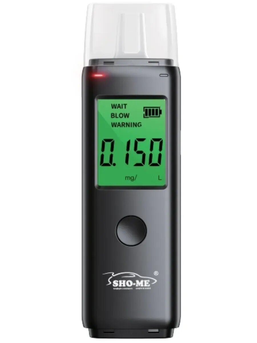 Алкотестер Sho-Me ALT-1500 электрохимический черный