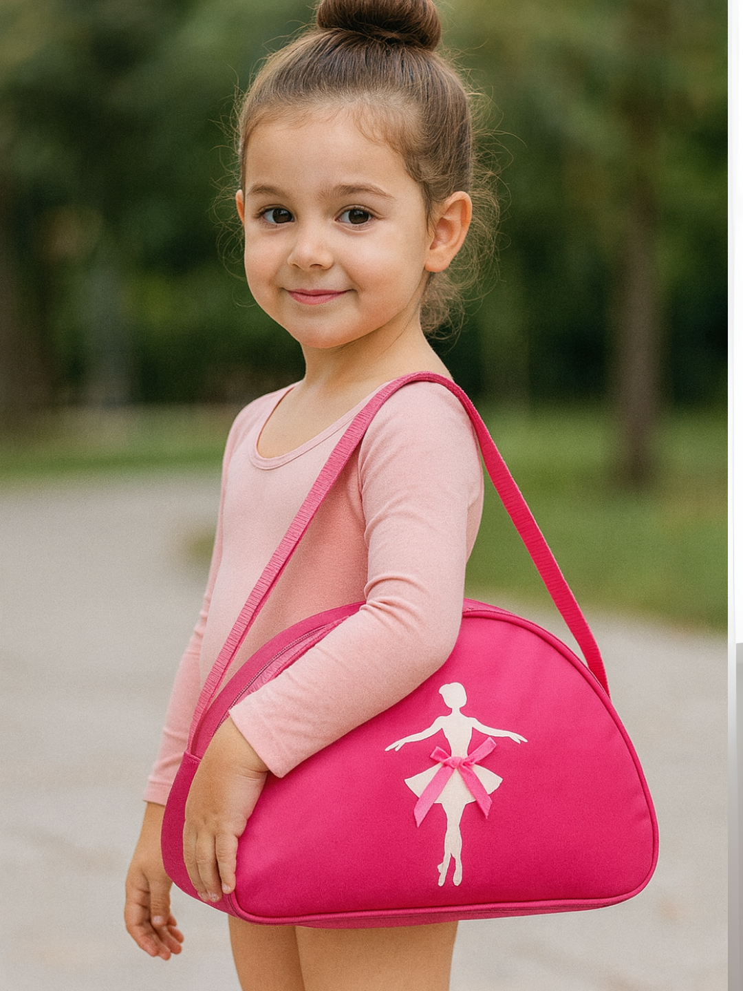 Сумка бочонок , фактура гладкая, красный