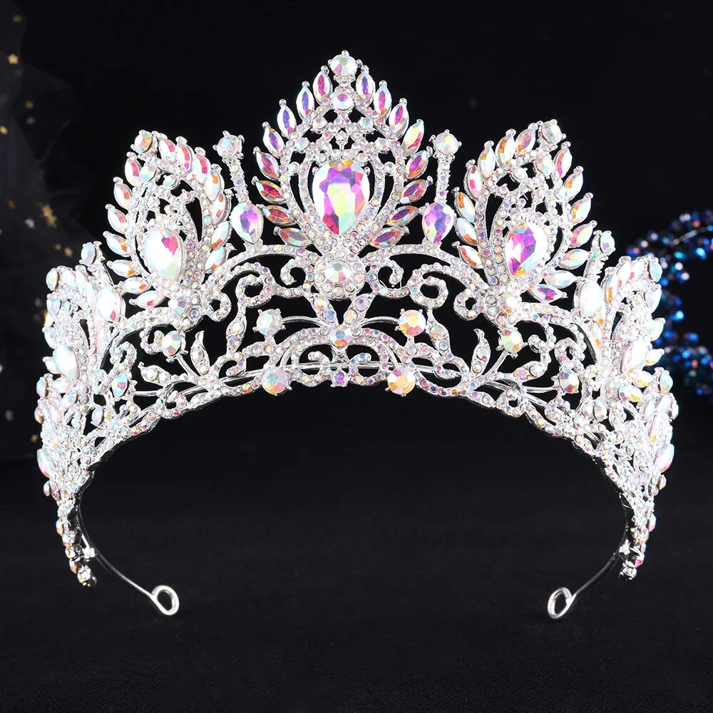 Хрустальная корона Silver AB, H377
