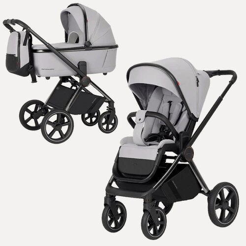 Изображение товара Детская коляска 2в1 Carrello Ultimo, цвет Arctic Grey CH / 2025 (Светло-серый), артикул производителя CRL-6524