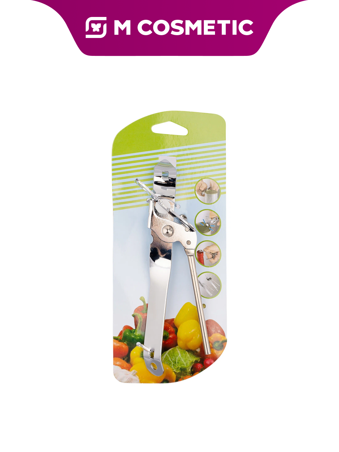 Консервный нож промышленные товары СЛ, сталь, металл, серебристый, 22,7 см