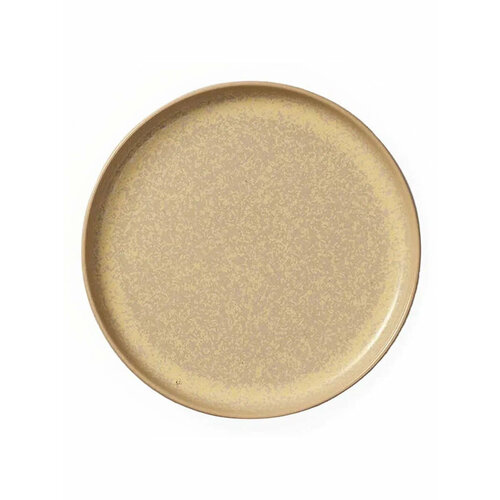 Тарелка плоская 17 см Kenai Ceramics Luma, цвет песочный, керамика Stoneware