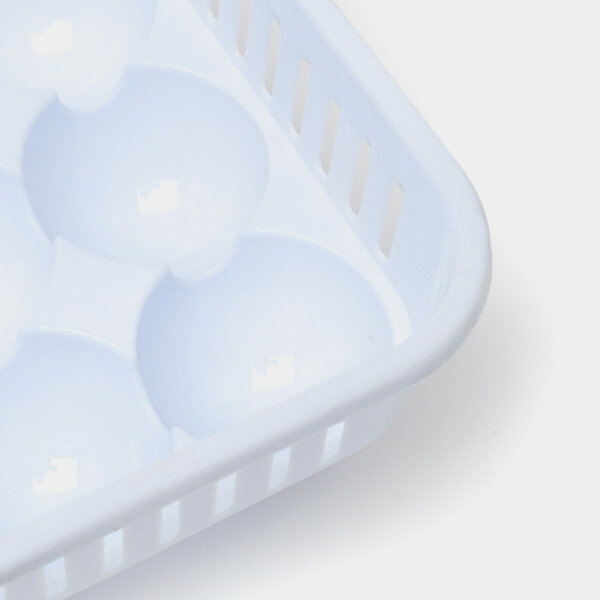 Контейнер для хранения яиц,15 яиц вмещает, удобный для холодильника — фото 1