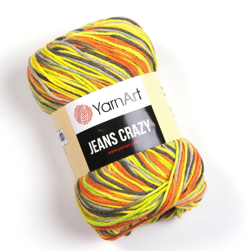 Пряжа YarnArt Jeans Crazy (10 шт)