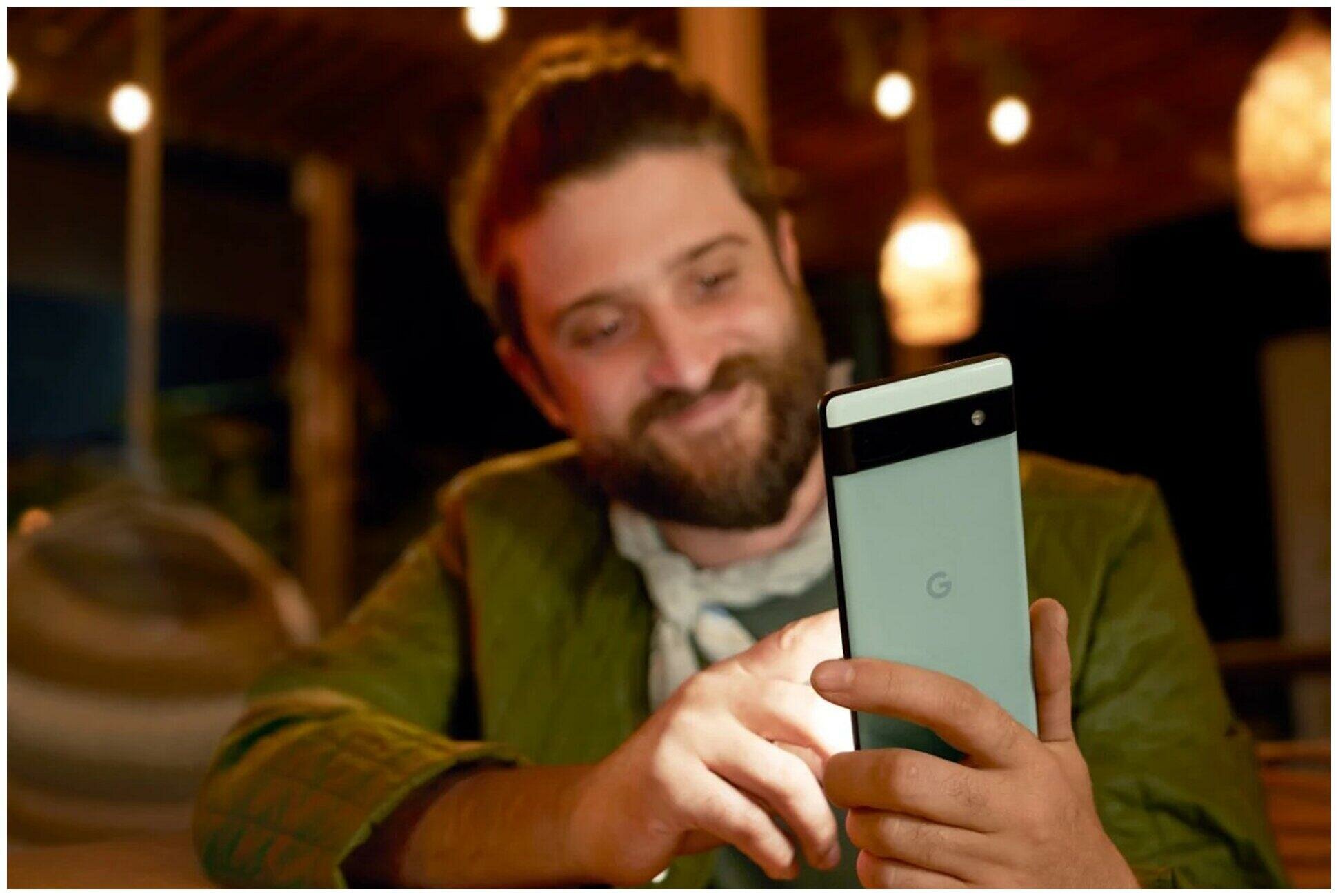 Смартфон Google Pixel 6A, 6/128Gb, Sage (Зеленый) – купить в