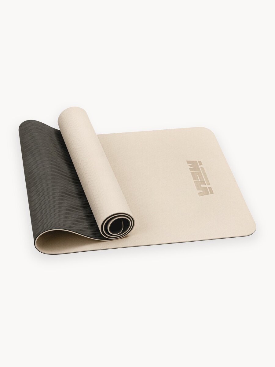 Нескользящий коврик для занятий спортом, йогой и фитнесом