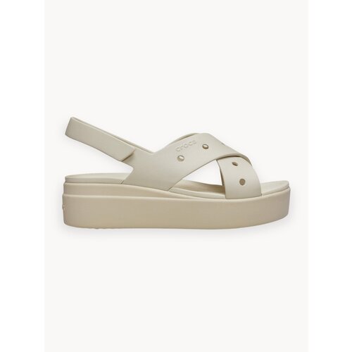 фото Сандалии crocs brooklyn 4u, размер w7 us, молочный