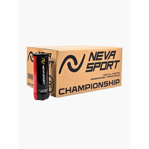 Короб теннисных мячей Neva Sport Championship (24 банки по 3 мяча)