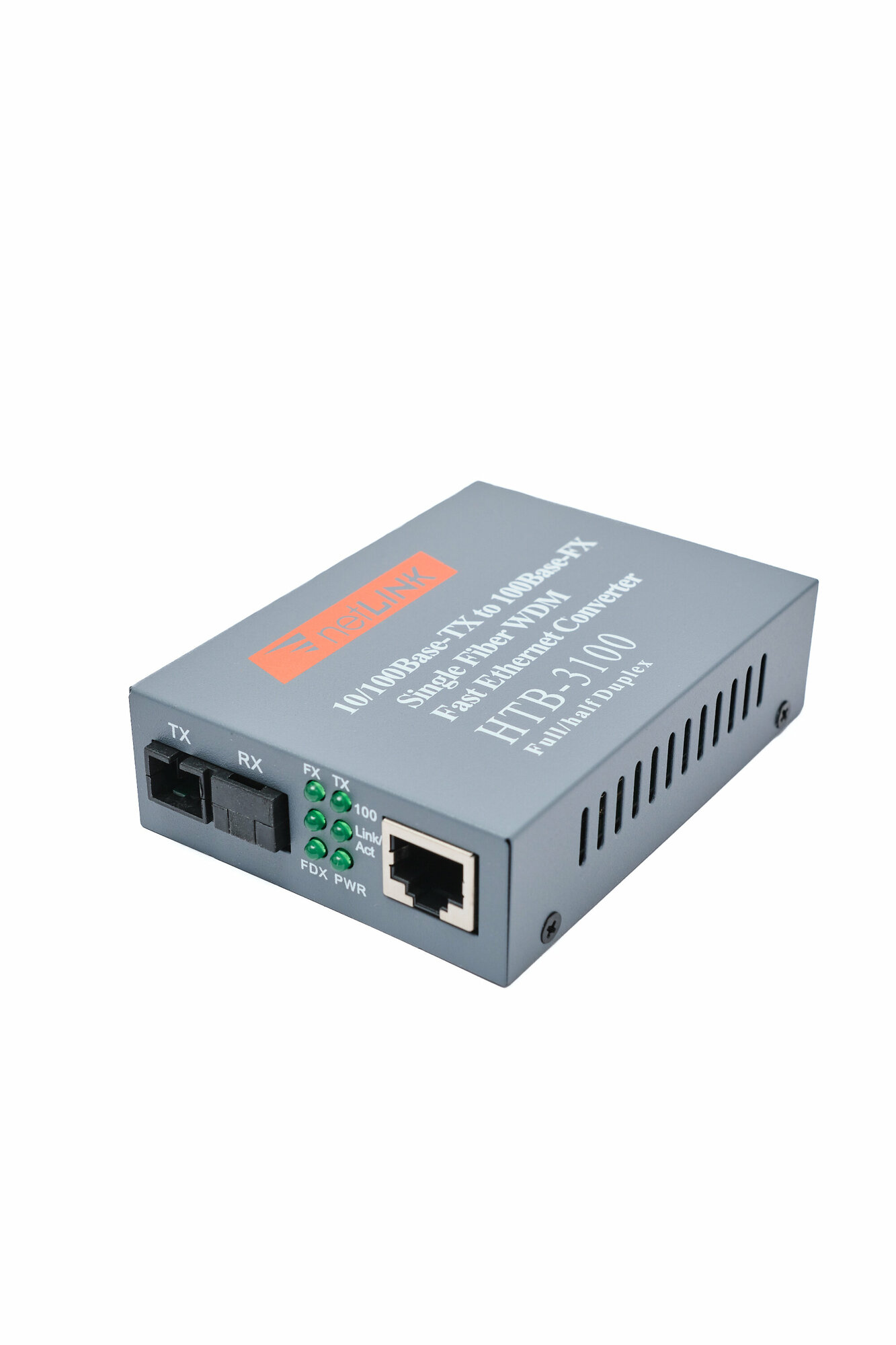 Комплект медиаконвертеров 1310/1550нм с блоками питания. До 25км. HTB-3100 A/B — фото 10