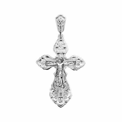 фото Подвеска-крест из серебра яхонт ювелирный арт. 2710015