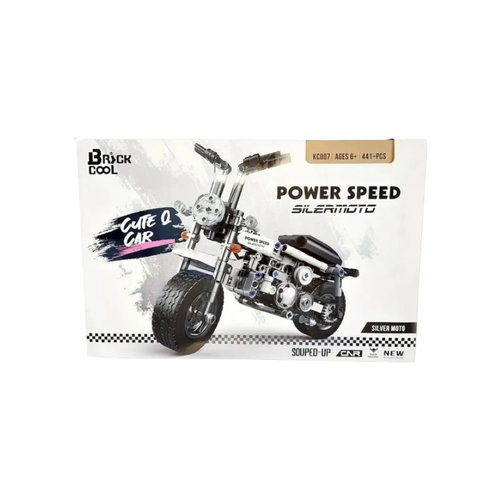 Конструктор Brick Cool Мотоцикл Power Speed 441 деталь КС007