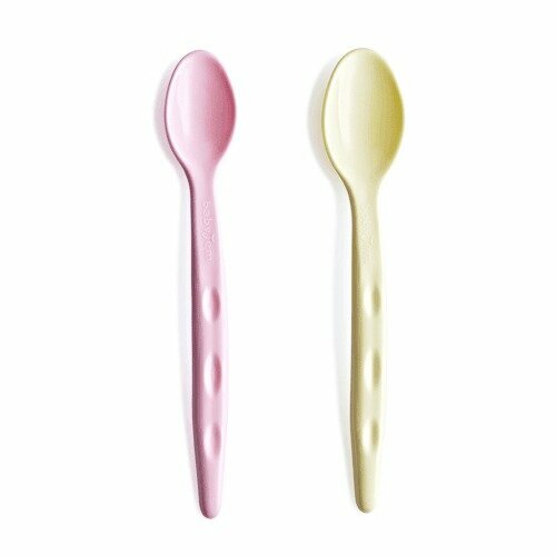 Набор детских ложек BabyJem Pink-Yellow 494