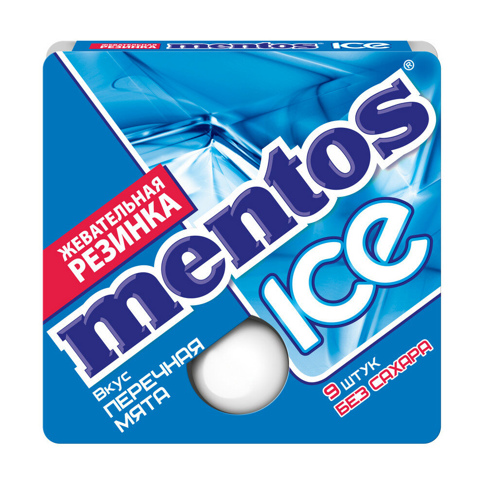 Жевательная резинка Mentos ICE, перечная мята, 24 пачки по 12,9 г - фотография № 4