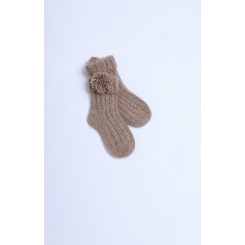 фото Носки khan cashmere размер 22-23, коричневый