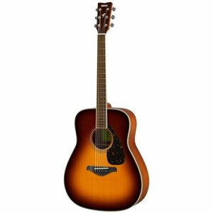 Акустическая гитара Yamaha FG820, коричневый санберст