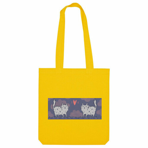 фото Сумка шоппер us basic, желтый