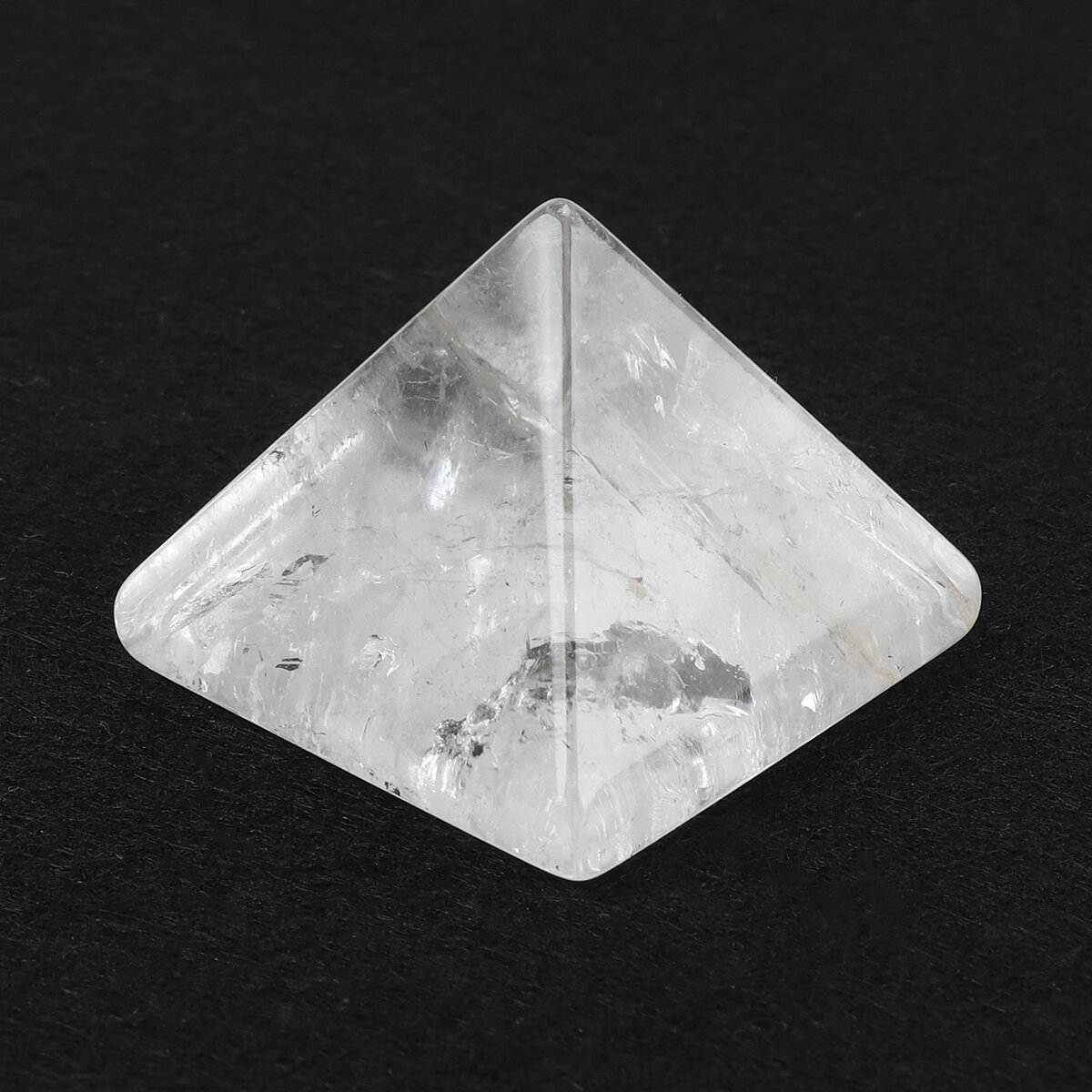 Пирамида из натурального камня "Горный Хрусталь" (30 мм)