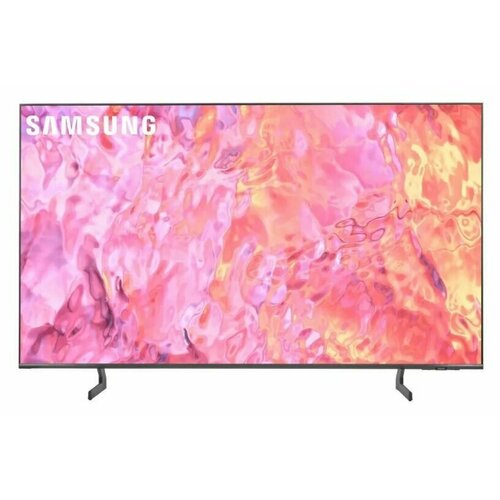 75" Телевизор Samsung QE75Q60CAU 2023 QLED, LED, HDR, черный