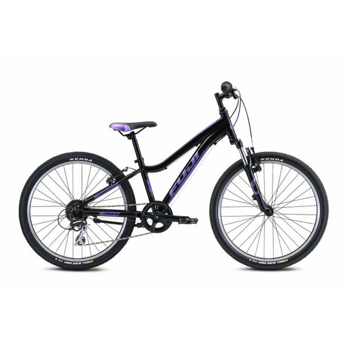 Велосипед Fuji Dynamite 24 COMP 2021 12 чёрно-фиолетовый 4189800₽